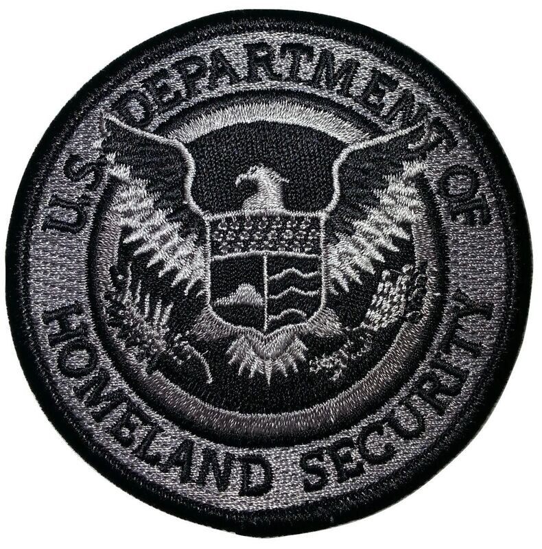 DHS Black/Grey Subdued Patch