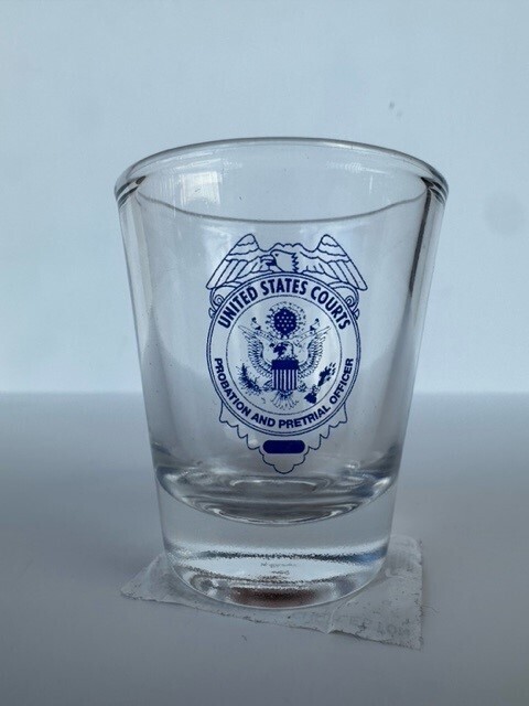 COURTS SHOT GLASS