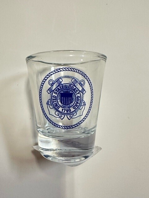 USCG SHOT GLASS