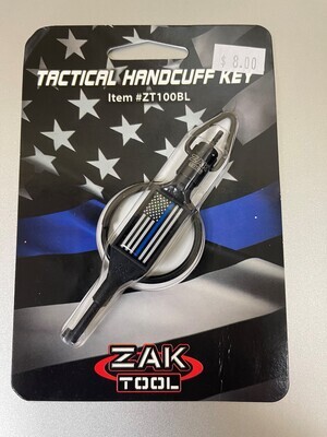 ZT100BL  USA Handcuff Key