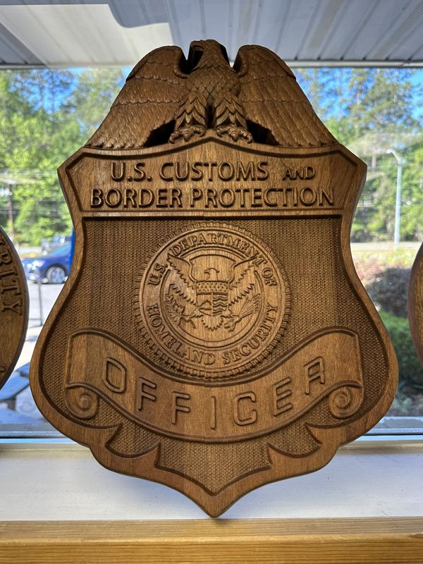 Custom Wooden Seal - Large