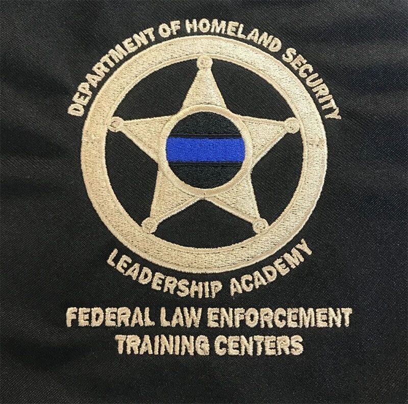FLETC LEADERSHIP ACADEMY BLACK POLO
