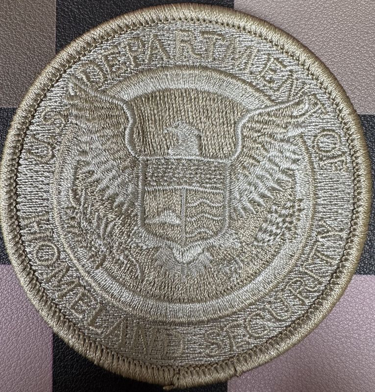 DHS SEAL TAN PATCH