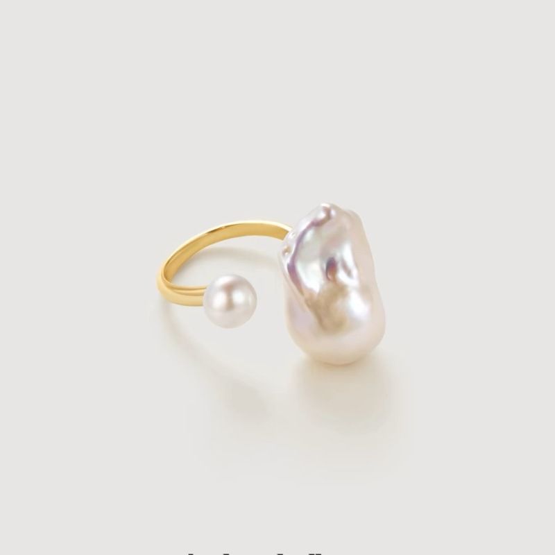 Baroque Pearl luxury ring