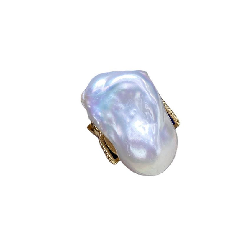 Bold  Baroque Pearl  Ring