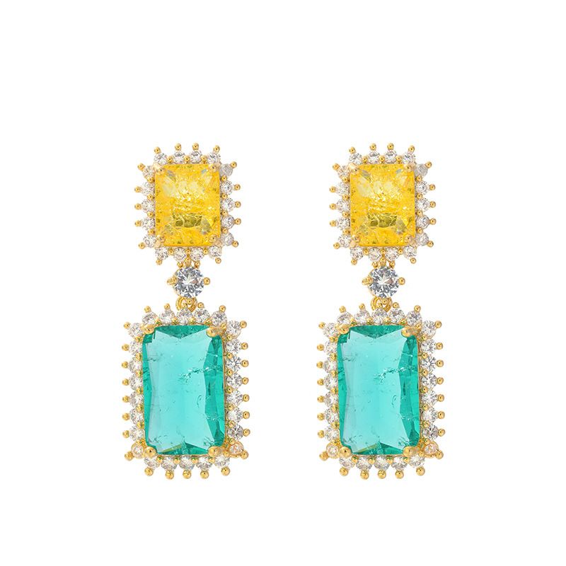 Geometric Korean Vintage Earrings