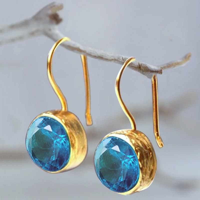 JEWELLED TONE HOLIDAY DROP EARRINGS