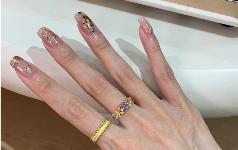 Vintage Middle Ancient Bauhinia  Luxury Ring