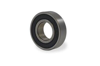 Roulement à billes 6004 2RS avec joint noir, cylindrique en métal