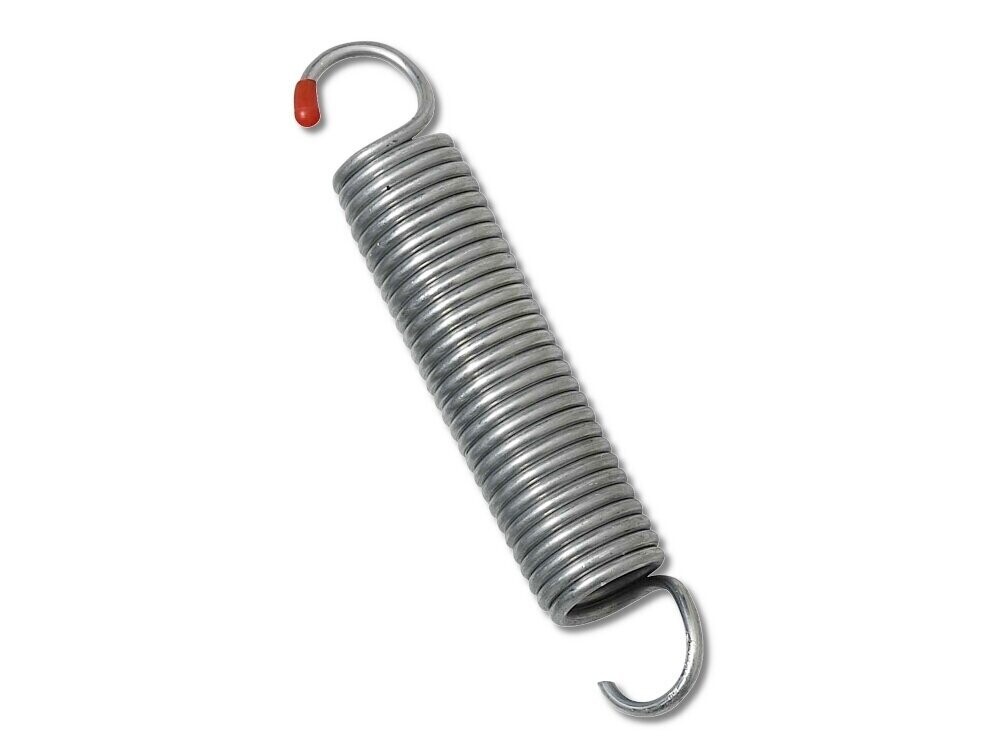 Feder B/C für Trampolin, 178 mm lang, mit Haken an beiden Enden, Metallspirale