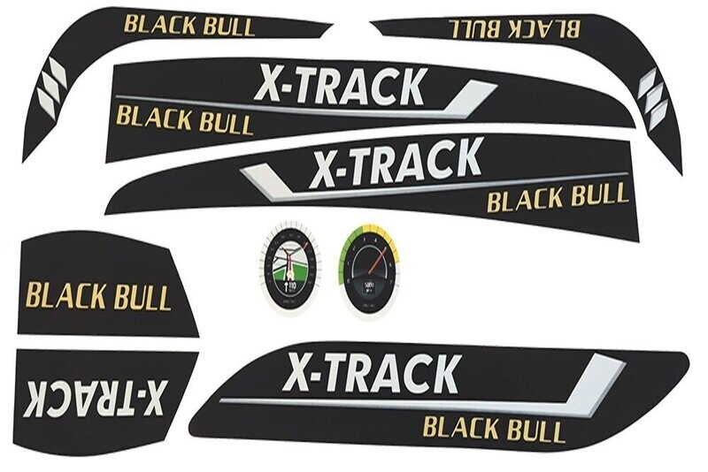 Dino-Cars Aufklebersatz Black Bull Dino-Cars Aufklebersatz Black Bull