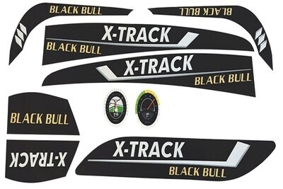 Set d'autocollants Dino-Cars Black Bull Set d'autocollants Dino-Cars Black Bull