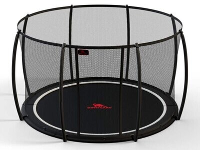 Dino-Cars Ø 430 cm Trampolin Flat Level inkl. Sicherheitsnetz Dino-Cars Ø 430 cm Trampolin Flat Level inkl. Sicherheitsnetz