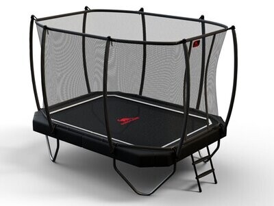 Dino-Cars Trampolin inkl. Sicherheitsnetz/Leiter 380x255 Black Dino-Cars Trampolin inkl. Sicherheitsnetz/Leiter 380x255 Black