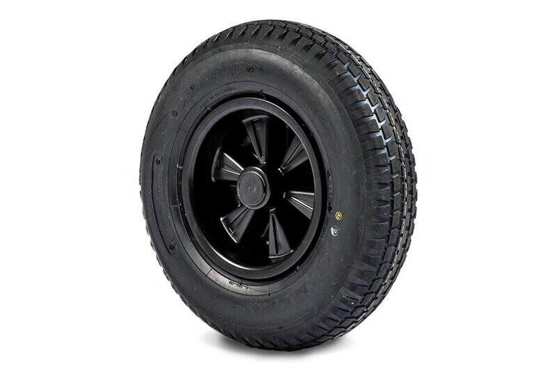 Dino-Cars Komplettrad Leichtlaufprofil, Schwarz Dino-Cars Komplettrad Leichtlaufprofil, Schwarz