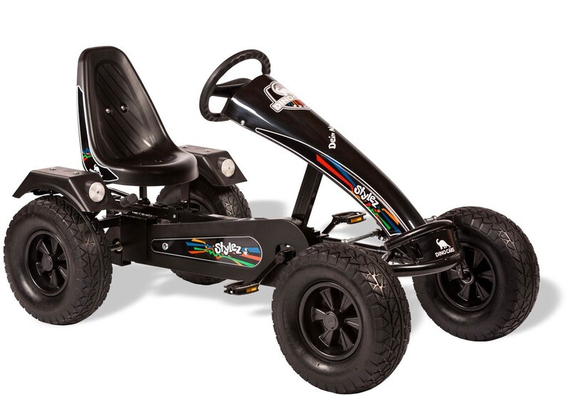 Dino-Cars Stylez - Frame Black | Front spoiler and fender black | Off-road wide tires | ZF freewheel