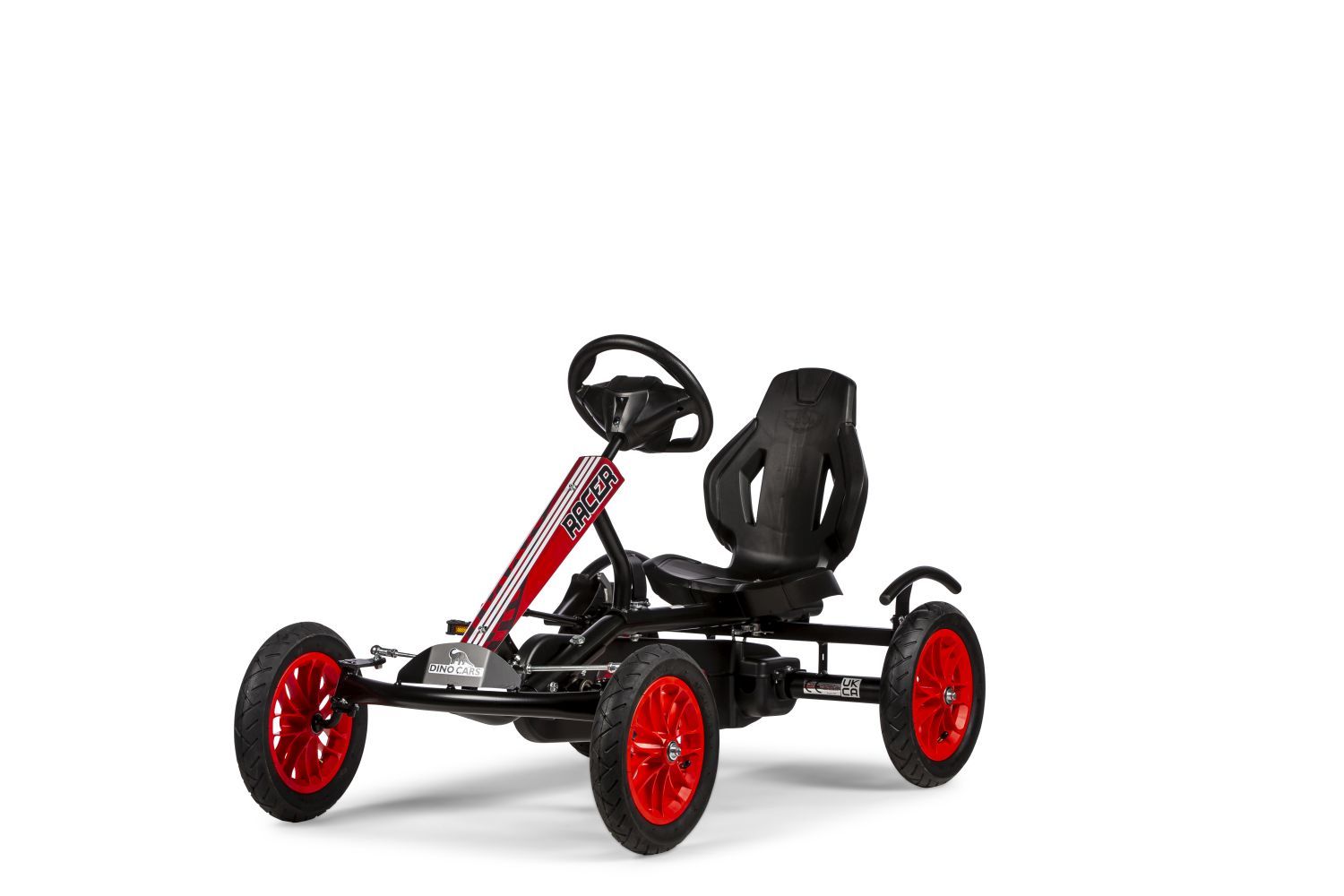 Dino-Cars Speedy 2.0 Racer BF1 (Nero/Rosso) Dino Cars Speedy Racer BF1, telaio nero con adesivi rossi, pneumatici neri con pneumatici rossi