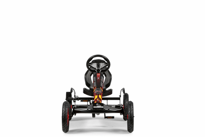 Dino-Cars Speedy 2.0 Hot Rod BF1 Dino Cars Speedy Fendt BF1, telaio nero con adesivi fiammeggianti, pneumatici neri, con cerchi rossi