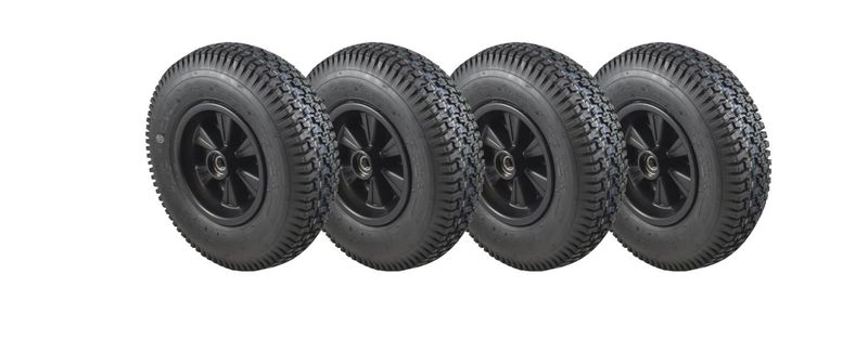 Dino-Cars Satz Komplettrad Offroad schmal (Schwarz) 4 Stk. Dino-Cars Satz Komplettrad Offroad schmal (Schwarz) 4 Stk.
