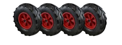Jeu de roues complètes Dino-Cars Ackerstolle (jante rouge) 4 pièces (2x gauche / 2x droite) Jeu de roues complètes Dino-Cars Ackerstolle (jante rouge) 4 pièces (2x gauche / 2x droite)