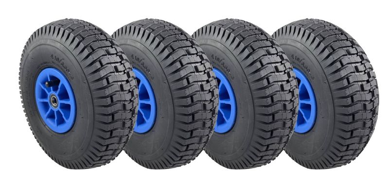 Dino-Cars Komplettrad Speedy/Schubkarre/Basiswagen 4.10/3.50-4 (Blau) Satz 4 Stk Dino-Cars Komplettrad Speedy/Schubkarre/Basiswagen 4.10/3.50-4 (Blau) Satz 4 Stk