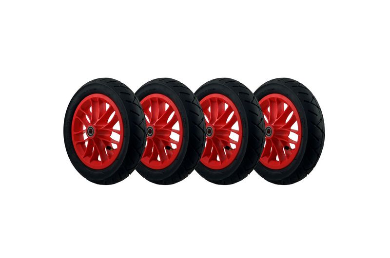 Dino-Cars Komplettrad Speedy Rot Satz 4 Stk. Dino-Cars Komplettrad Speedy Rot Satz 4 Stk.