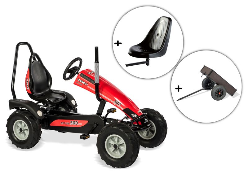 Dino-Cars Track BF1 Case inclusief rolbeugel, extra zitplaats en kipperaanhanger Dino-Cars Track BF1 Case inclusief rolbeugel, extra zitplaats en kipperaanhanger