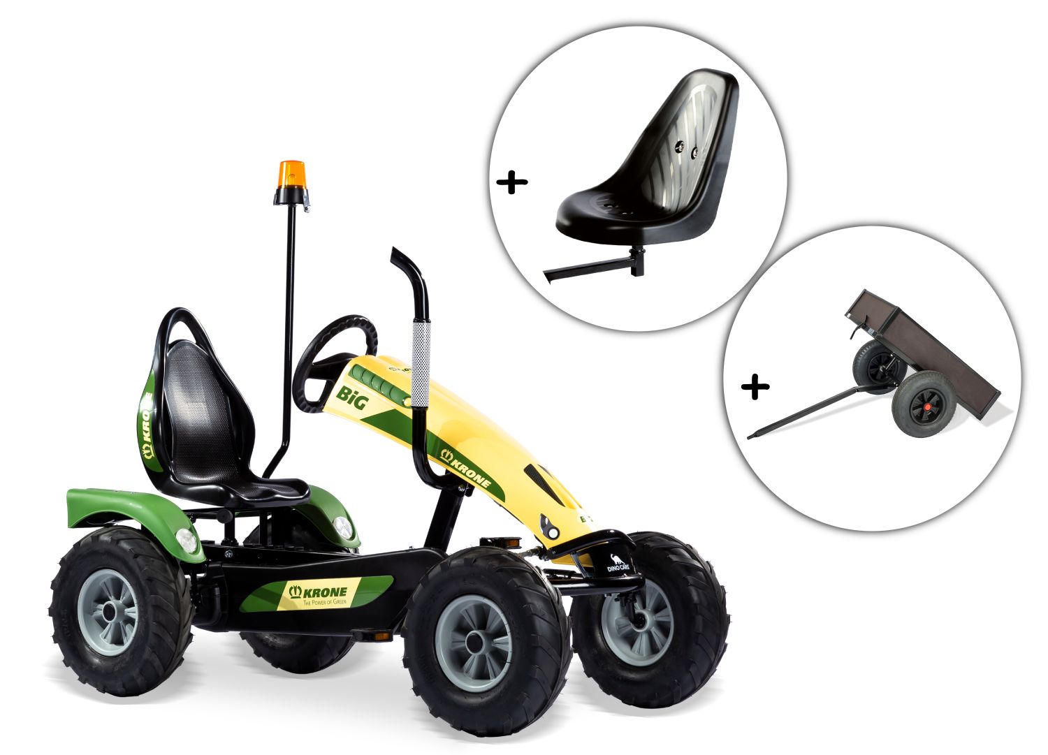 Dino-Cars Track BF1 Krone Includes orange rotating beacon Dino-Cars Track BF1 Krone Includes orange rotating beacon