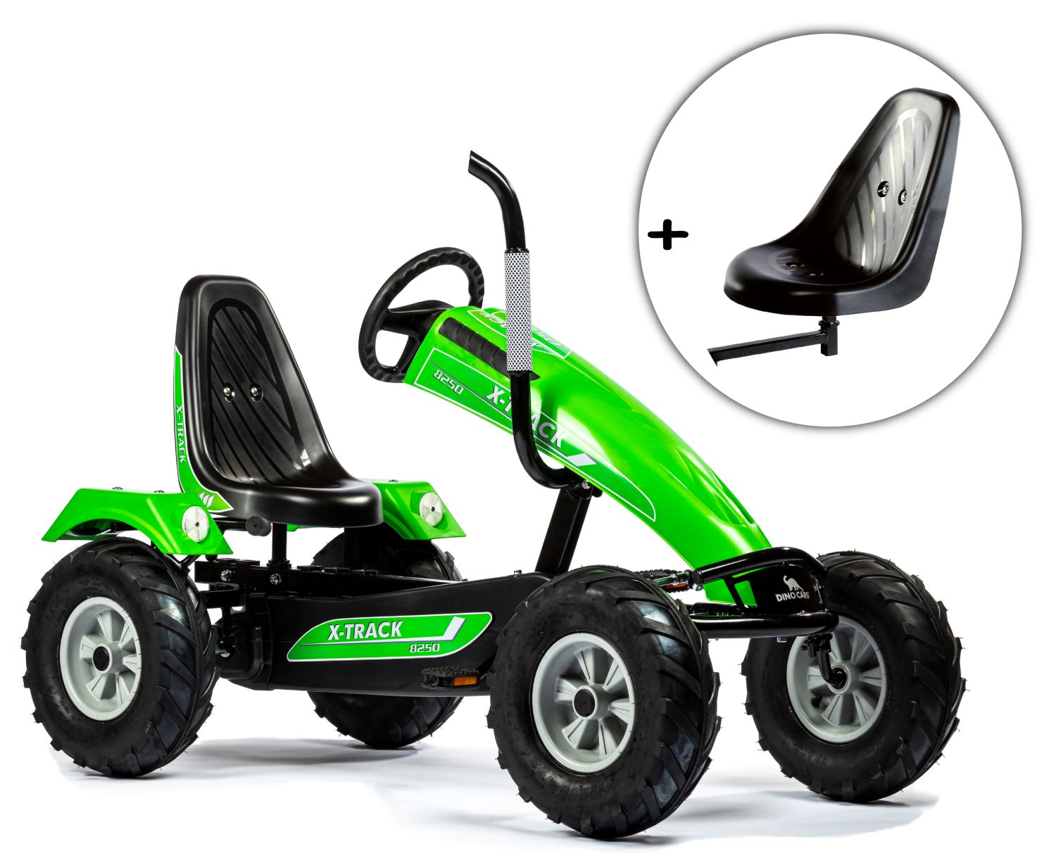 Dino-Cars Track BF1 (Groente) incl. extra zitplaats Dino-Cars Track BF1 (Groente) incl. extra zitplaats