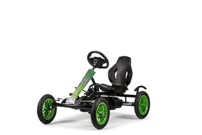 Dino-Cars Speedy BF1 (Noir/Vert) Dino Cars Speedy BF1, cadre noir avec autocollants verts, pneus noirs avec jantes vertes