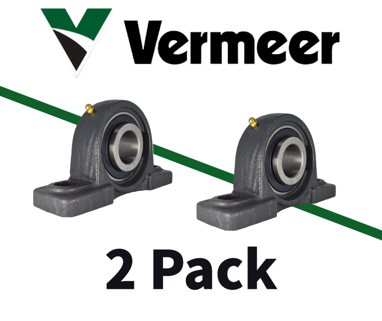 Vermeer SC252 Jackshaft Bearings 142464001 *(2 Pack) 1 1/4