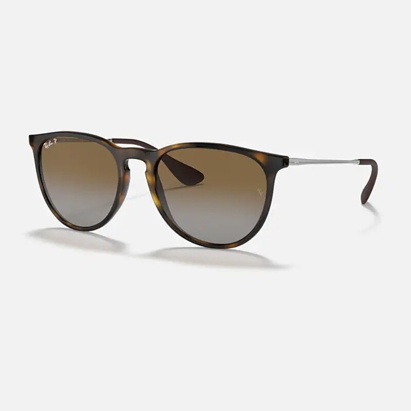 Rayban Polarized Erika light Havana Gunmetal Brown Gradient