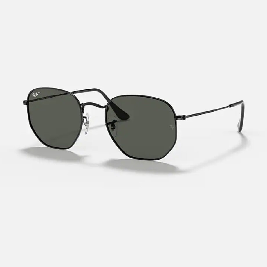 Rayban Hexigonal Polarized all black