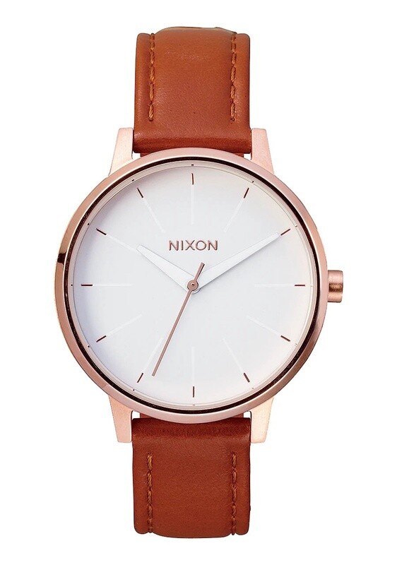 Kensington Leather Rose Gold/White
