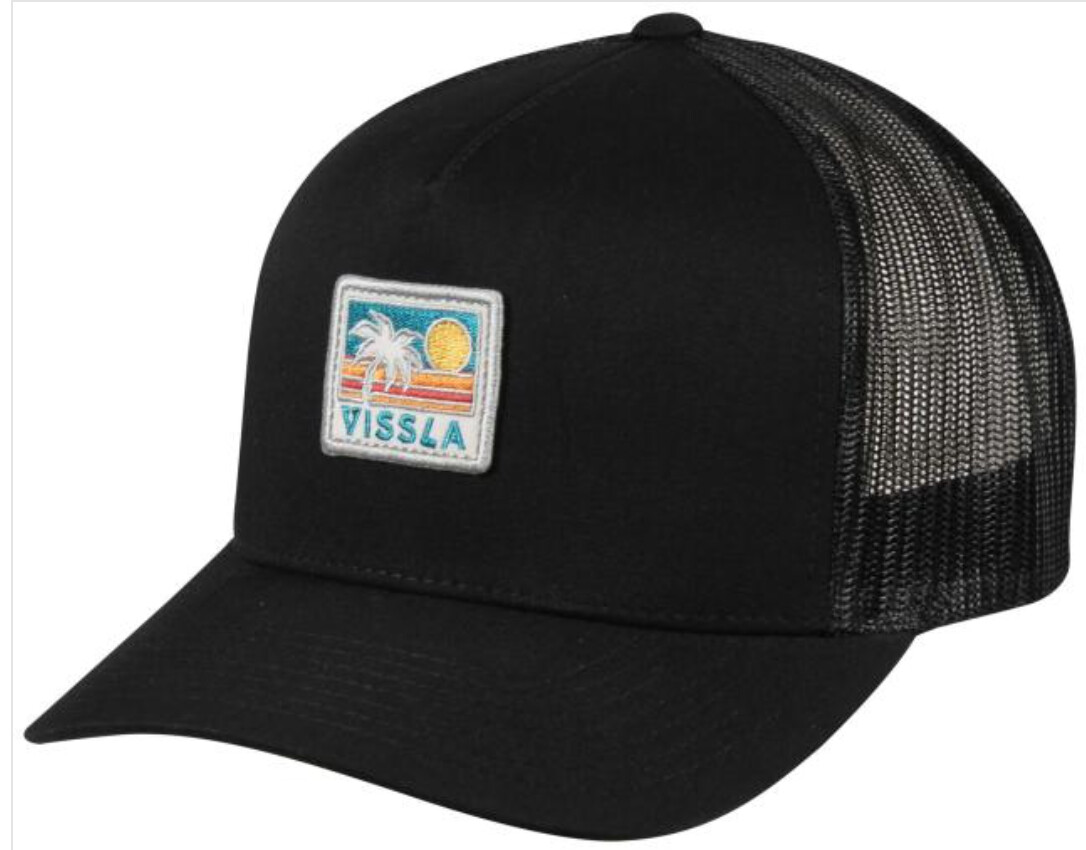 Vissla solid sets black hat