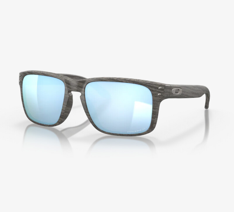 Oakley Holbrook XL Woodgrain Prizm Deep Water Polarized