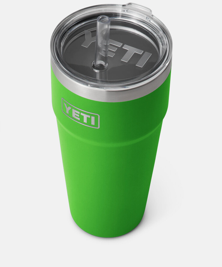 RAMBLER® 769 ML STACKABLE PINT WITH STRAW LID Canopy Green