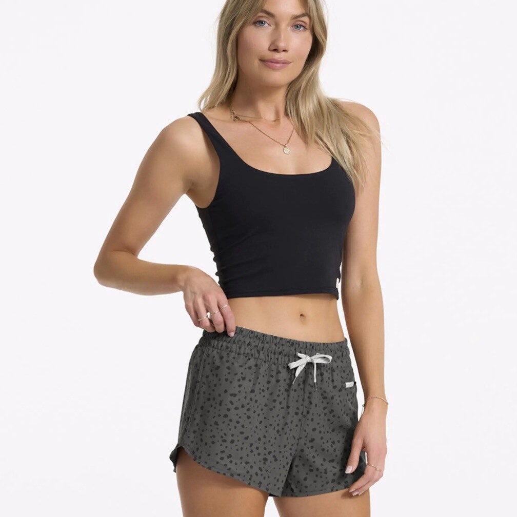 Vuori Daily Crop Black