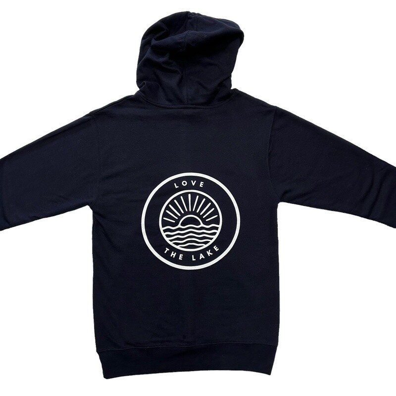 Love The Lake Navy Hoodie