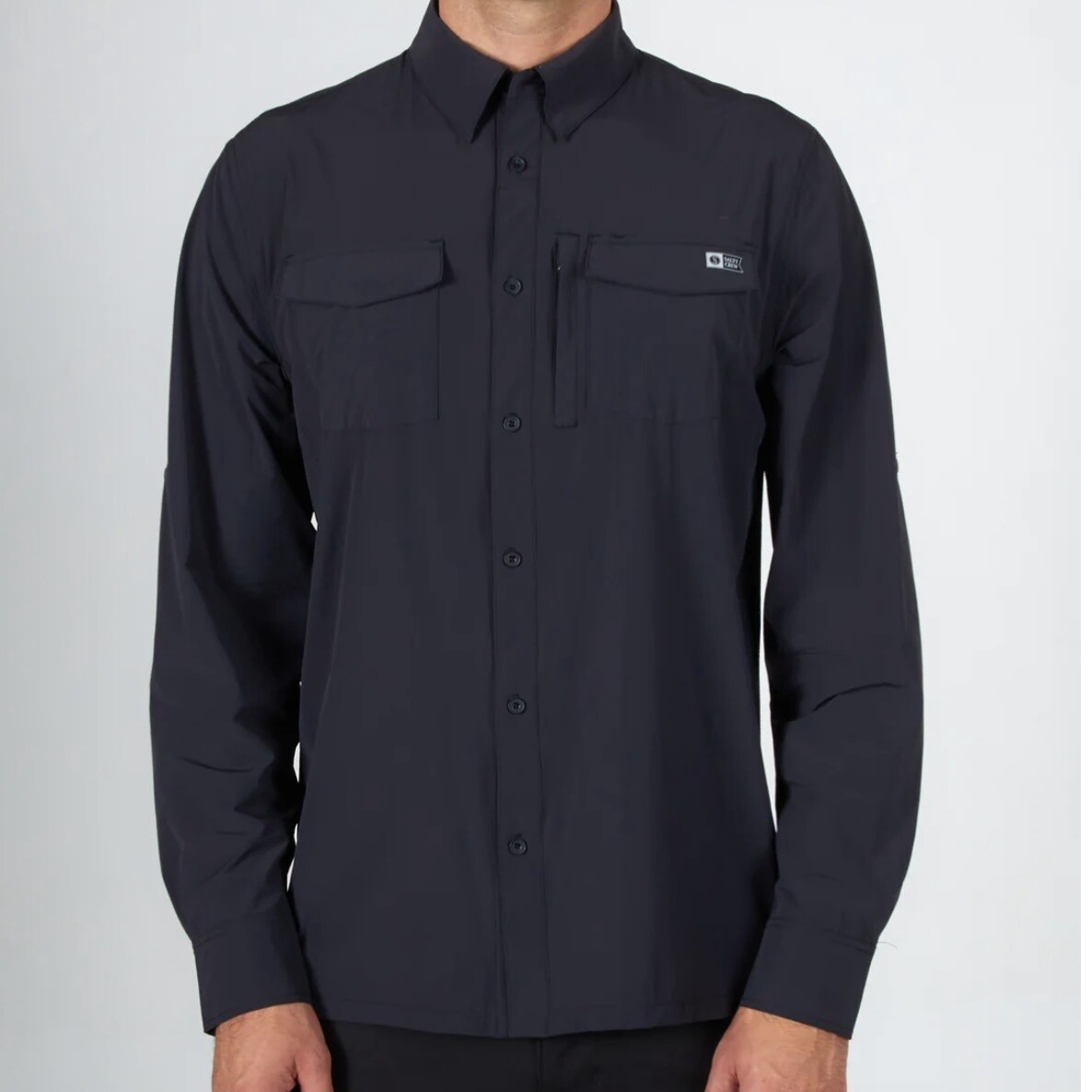 Salty Crew Charter Shirt Black