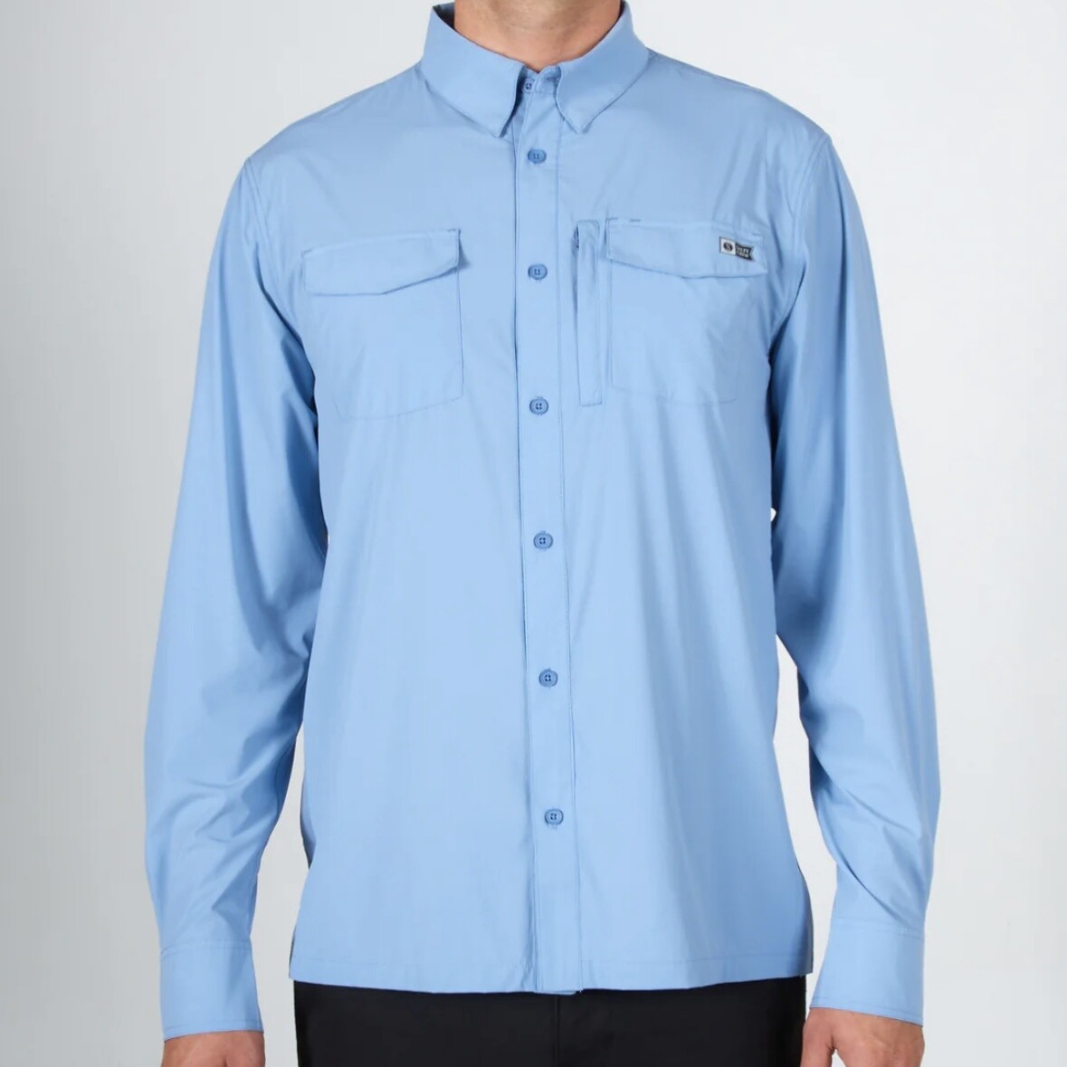 Salty Crew Charter Shirt Blue