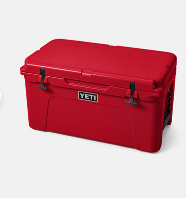 Yeti TUNDRA® 65 HARD COOLER Rescue Red