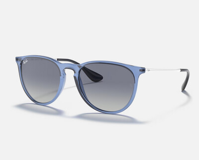 Rayban Erika Transparent Blue Gray Grad