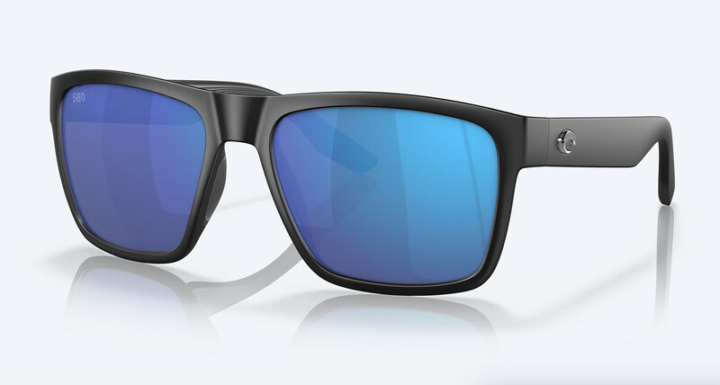 Costa Paunch XL Matte Black Blue Mirror 580G