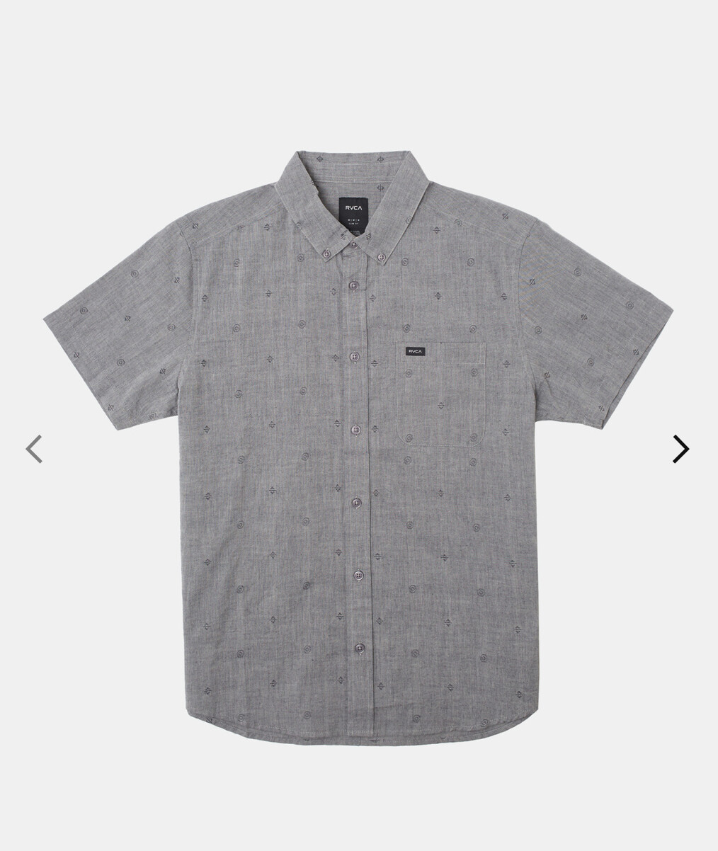 RVCA That&#39;ll Do Dobby Short Sleeve Shirt CHR