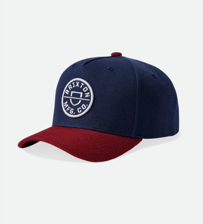Brixton CREST MP SNAPBACK navy island berry