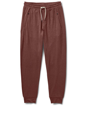 Vuori Ponto Performance Jogger Mahogany Heather