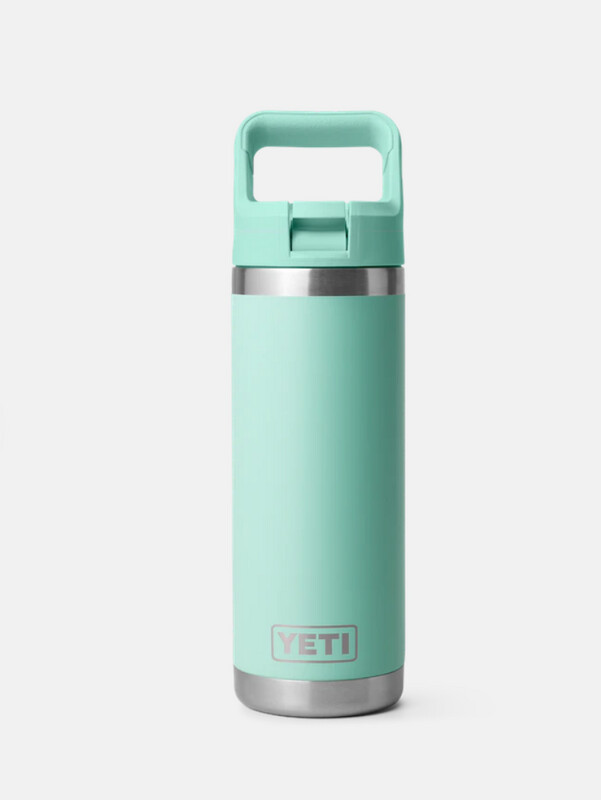 YETI RAMBLER® 532 ML BOTTLE  WITH straw cap Seafoam