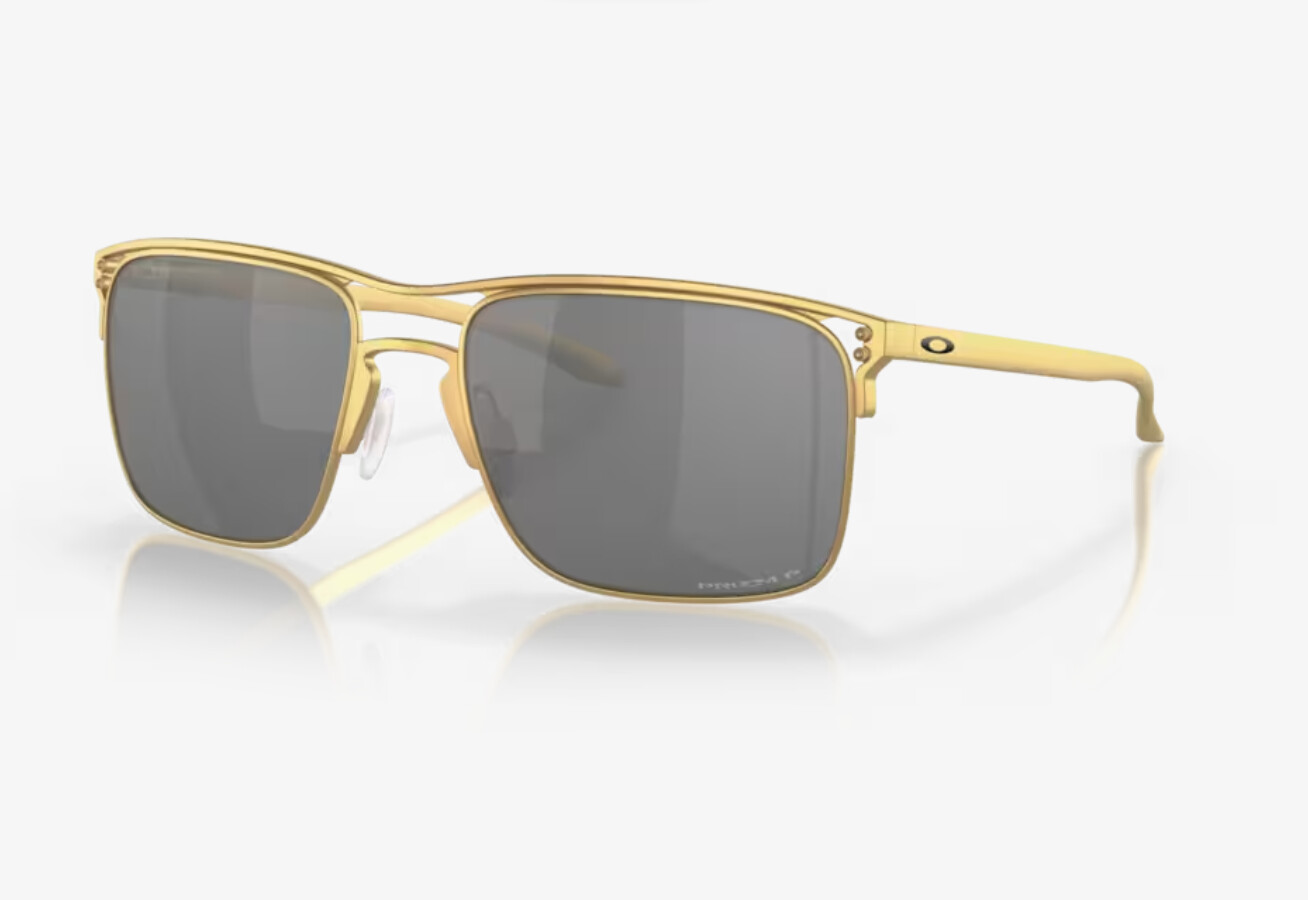 Oakley Holbrook™ TI Satin Gold w/Prizm Black Polarized