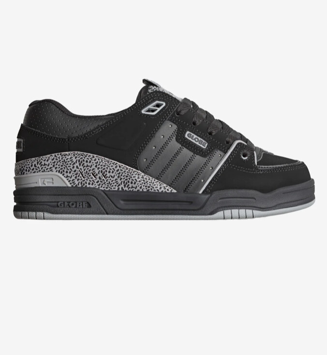 Globe Fusion Black/Grey Stipple